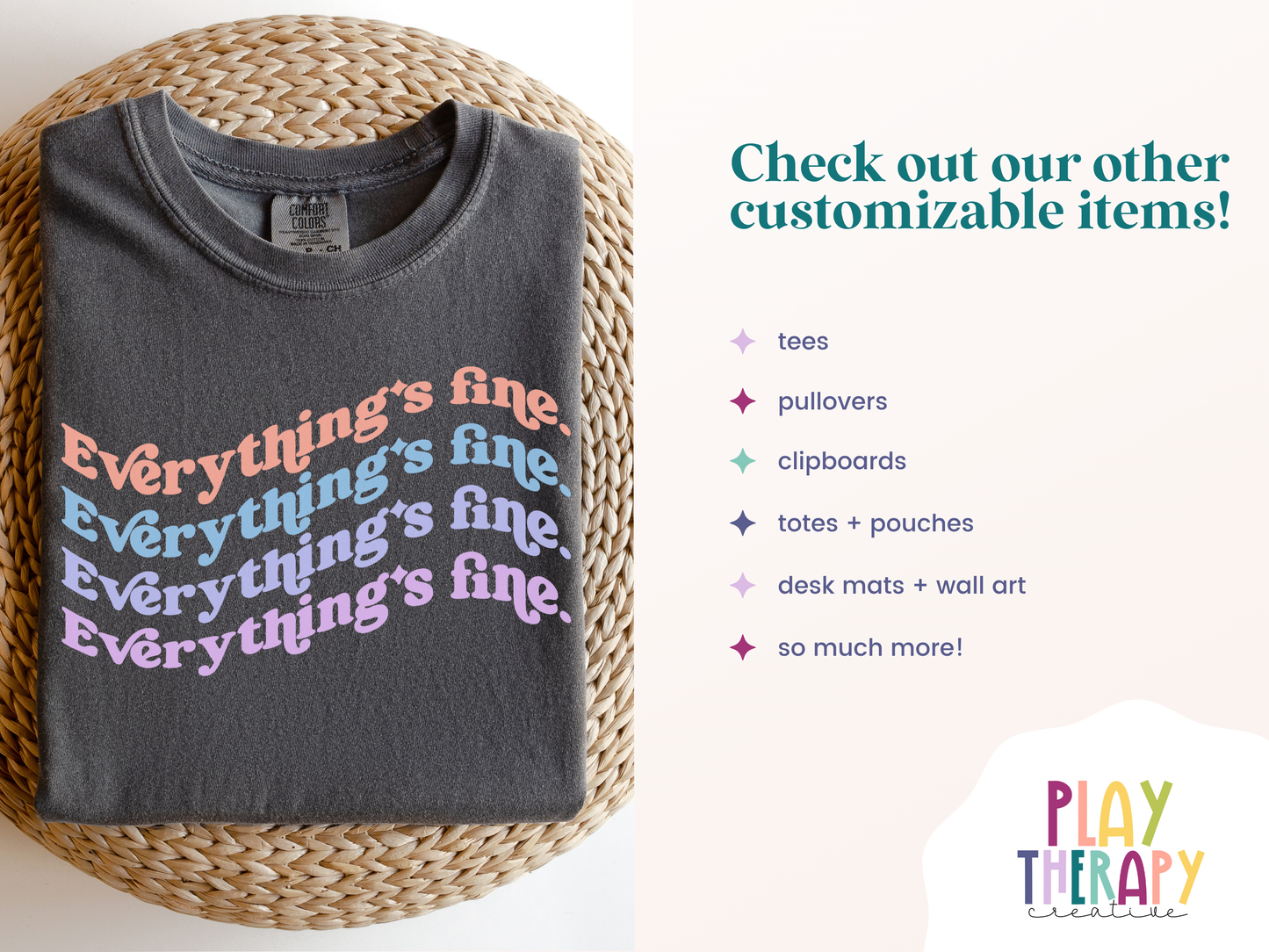 Everything's Fine Tee | Pullover