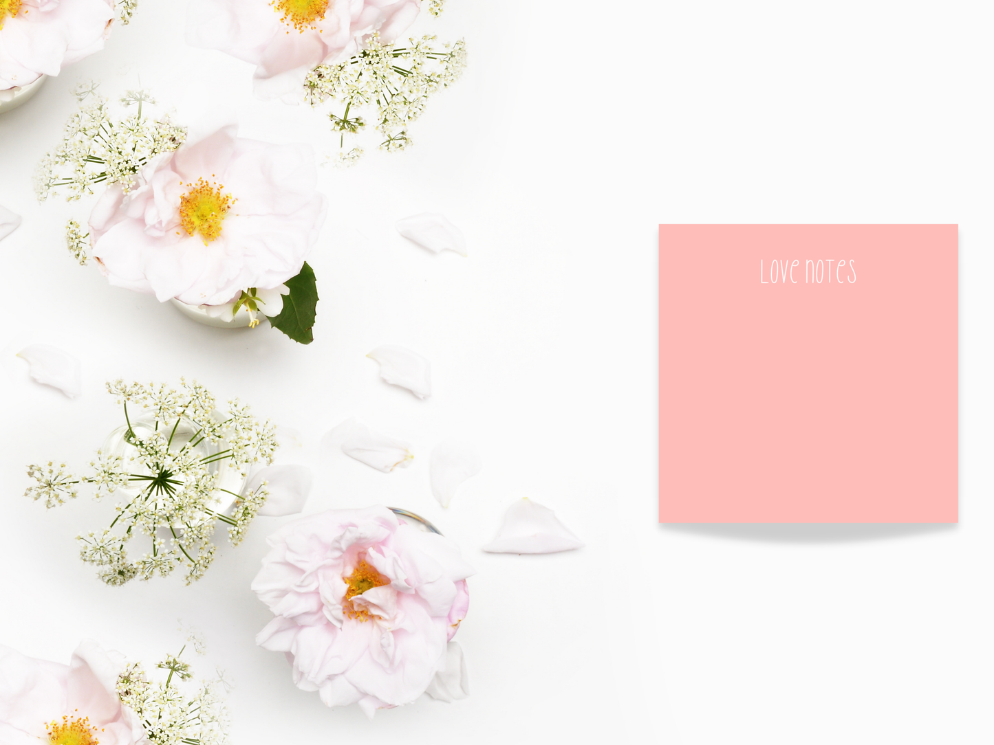 Love Notes Sticky Notes