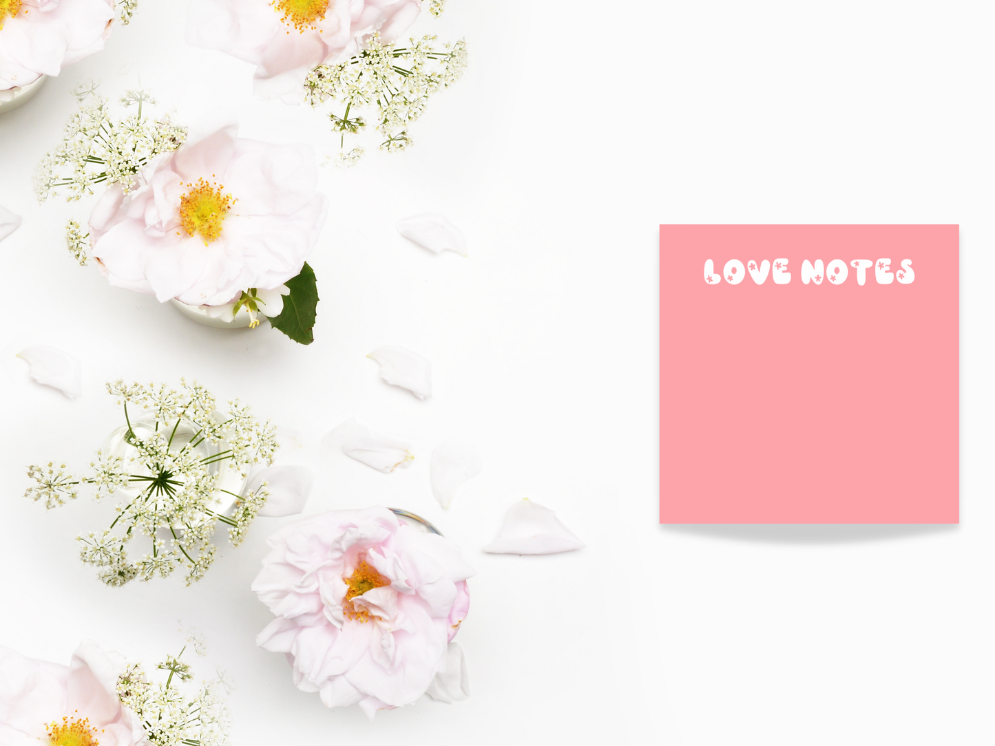 Love Notes Sticky Notes