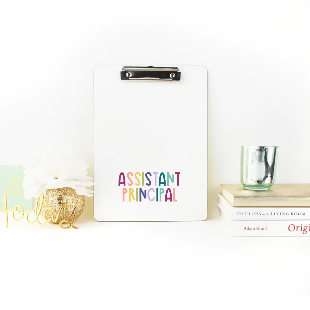Custom Professional Title Clipboard