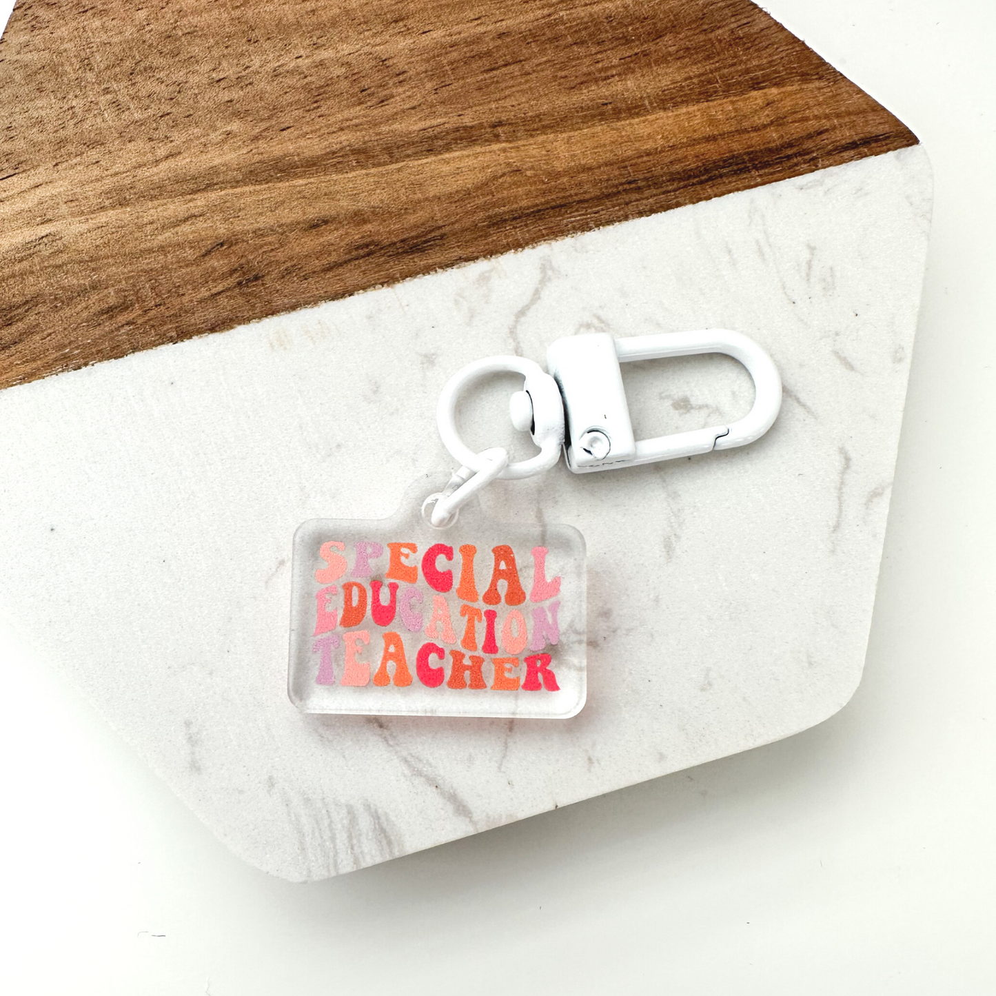 SpEd Teacher Badge Charm