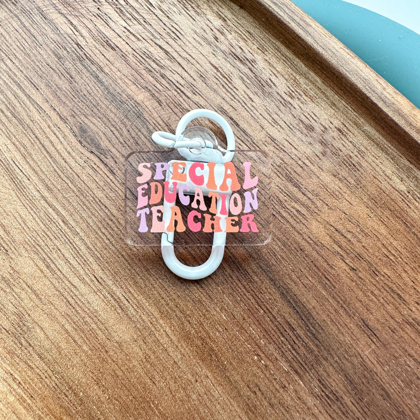 SpEd Teacher Badge Charm