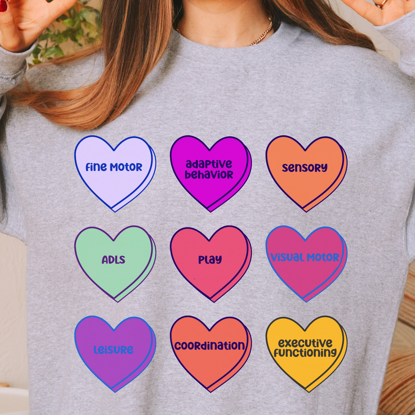 Occupational Therapist Scope of Practice Pullover - Valentine Edition