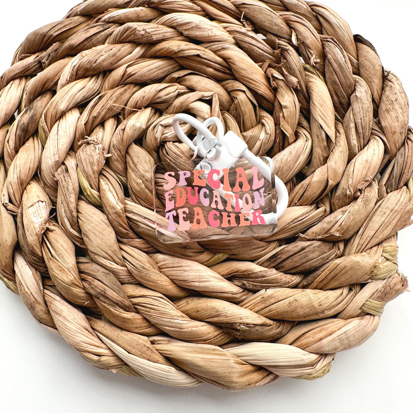 SpEd Teacher Badge Charm