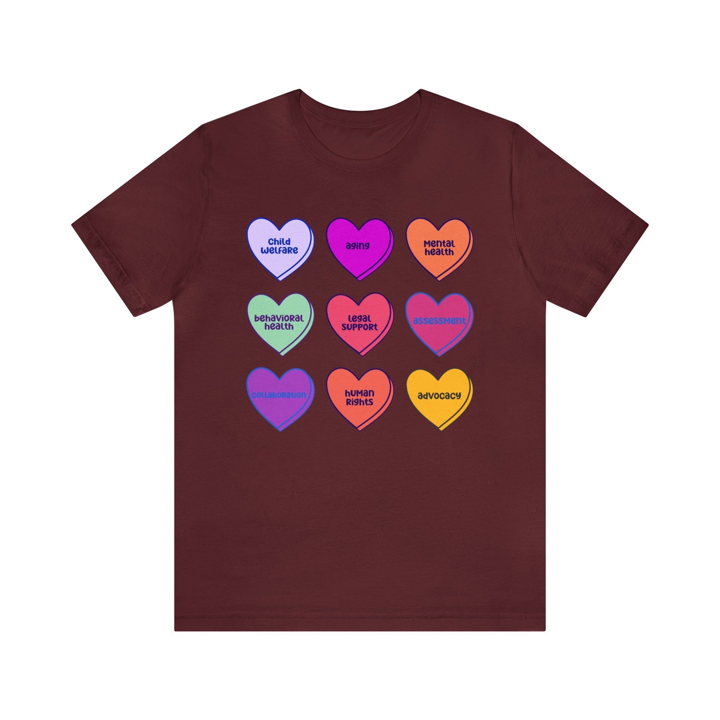 Social Worker Scope of Practice Tee - Valentine Edition