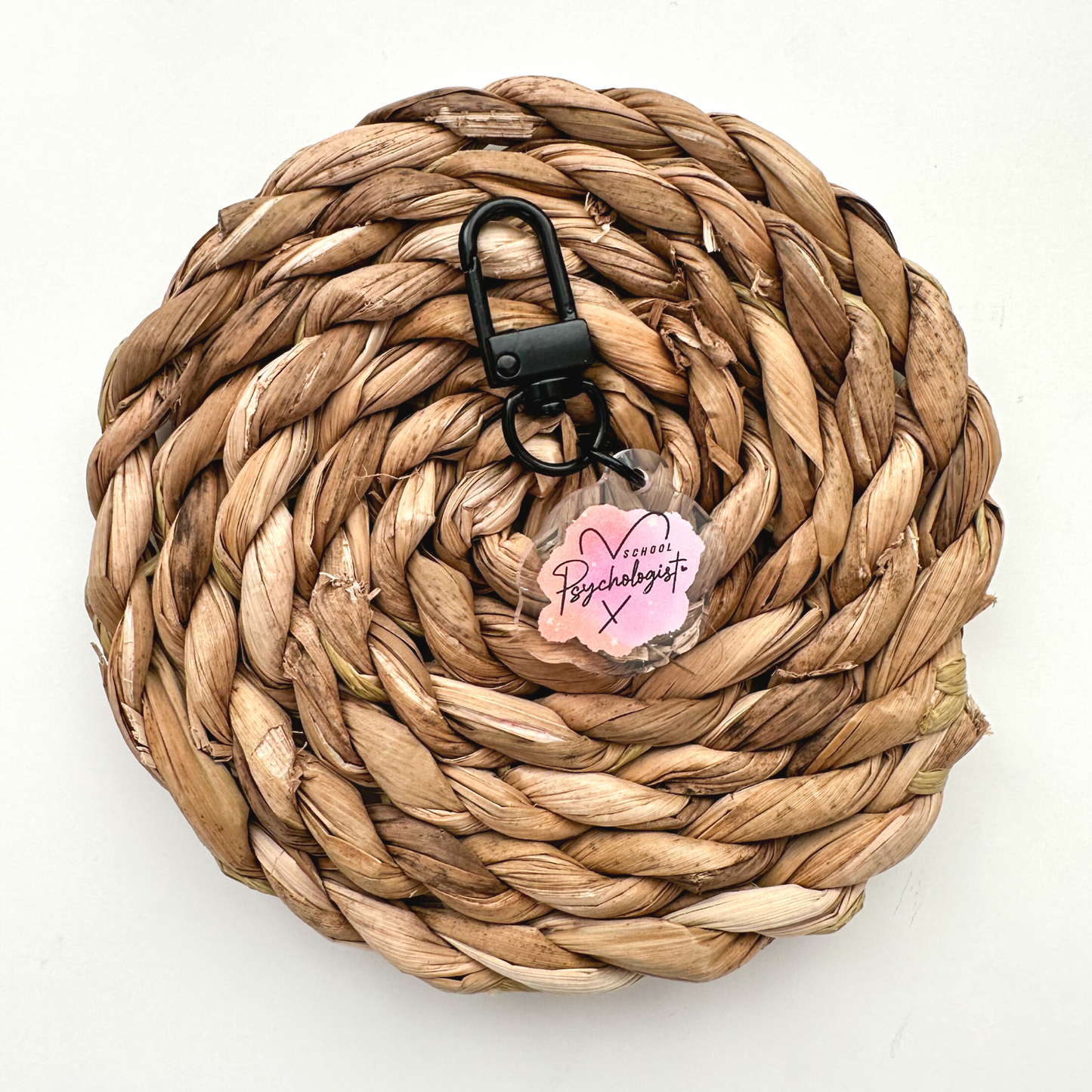 School Psychologist Badge Charm