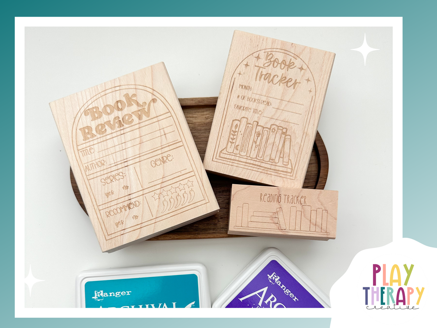 Book Review Stamps