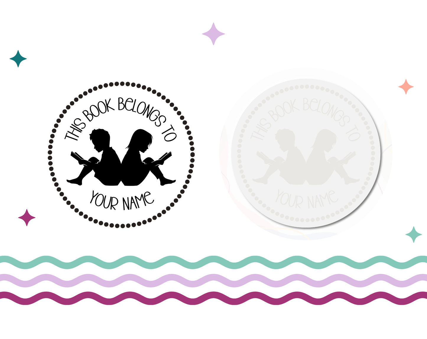 Custom Embosser | Kids Reading