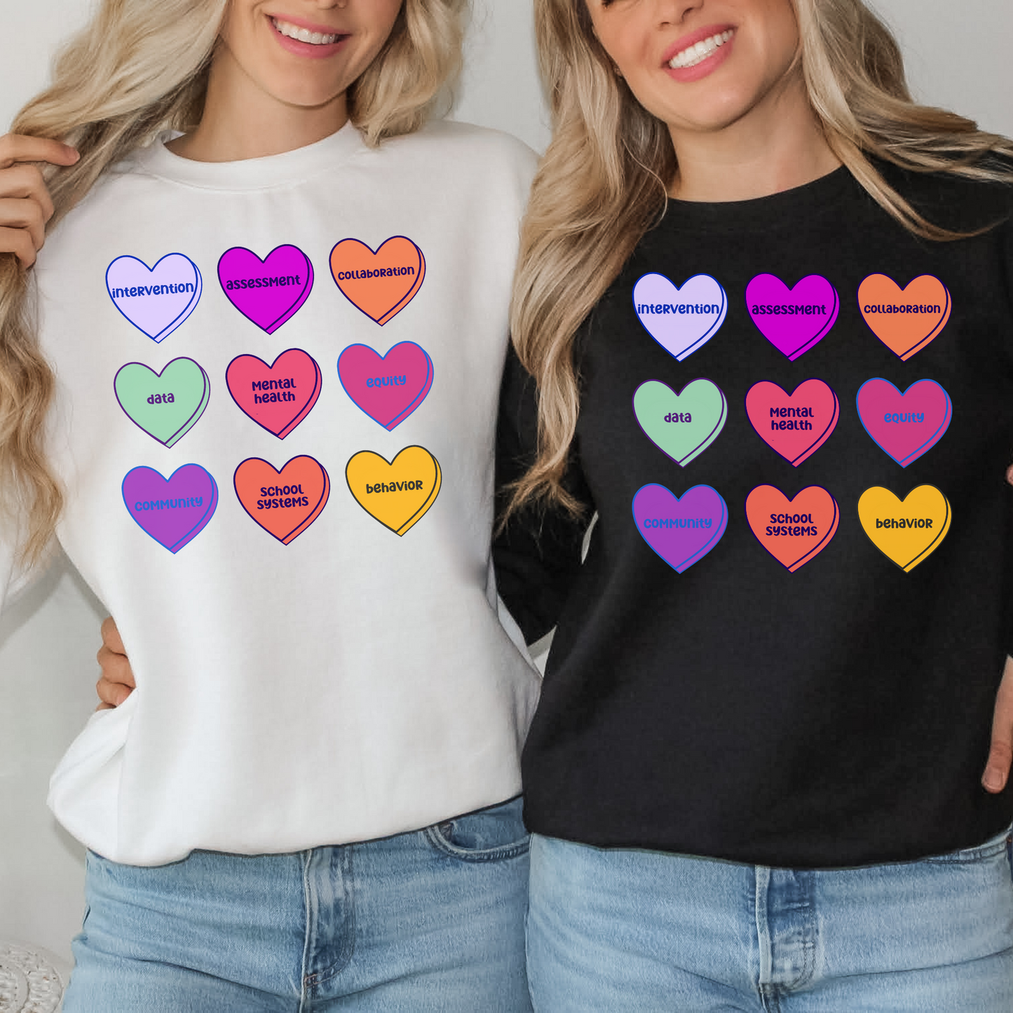 School Psychologist Scope of Practice Pullover - Valentine Edition