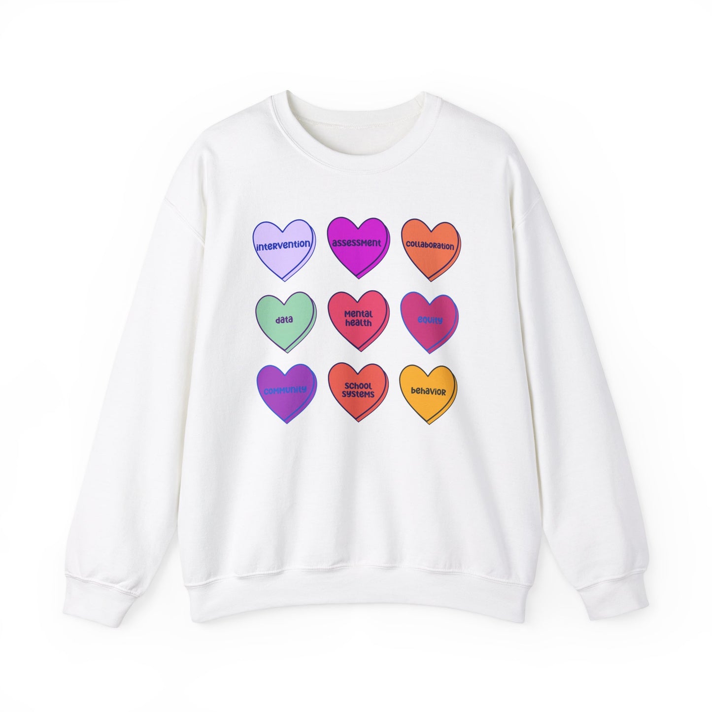 School Psychologist Scope of Practice Pullover - Valentine Edition