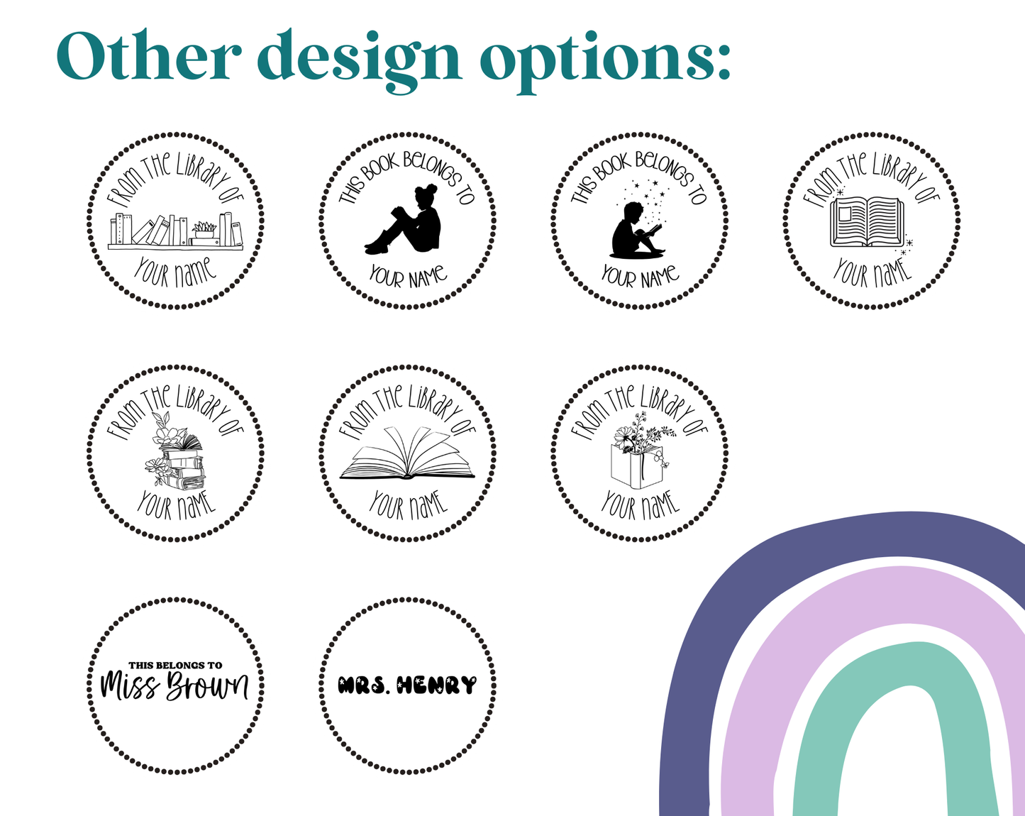 Custom Embosser | Kids Reading