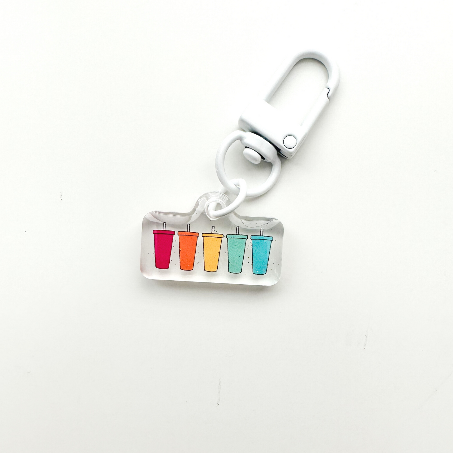Rainbow Tumblers Badge Charm