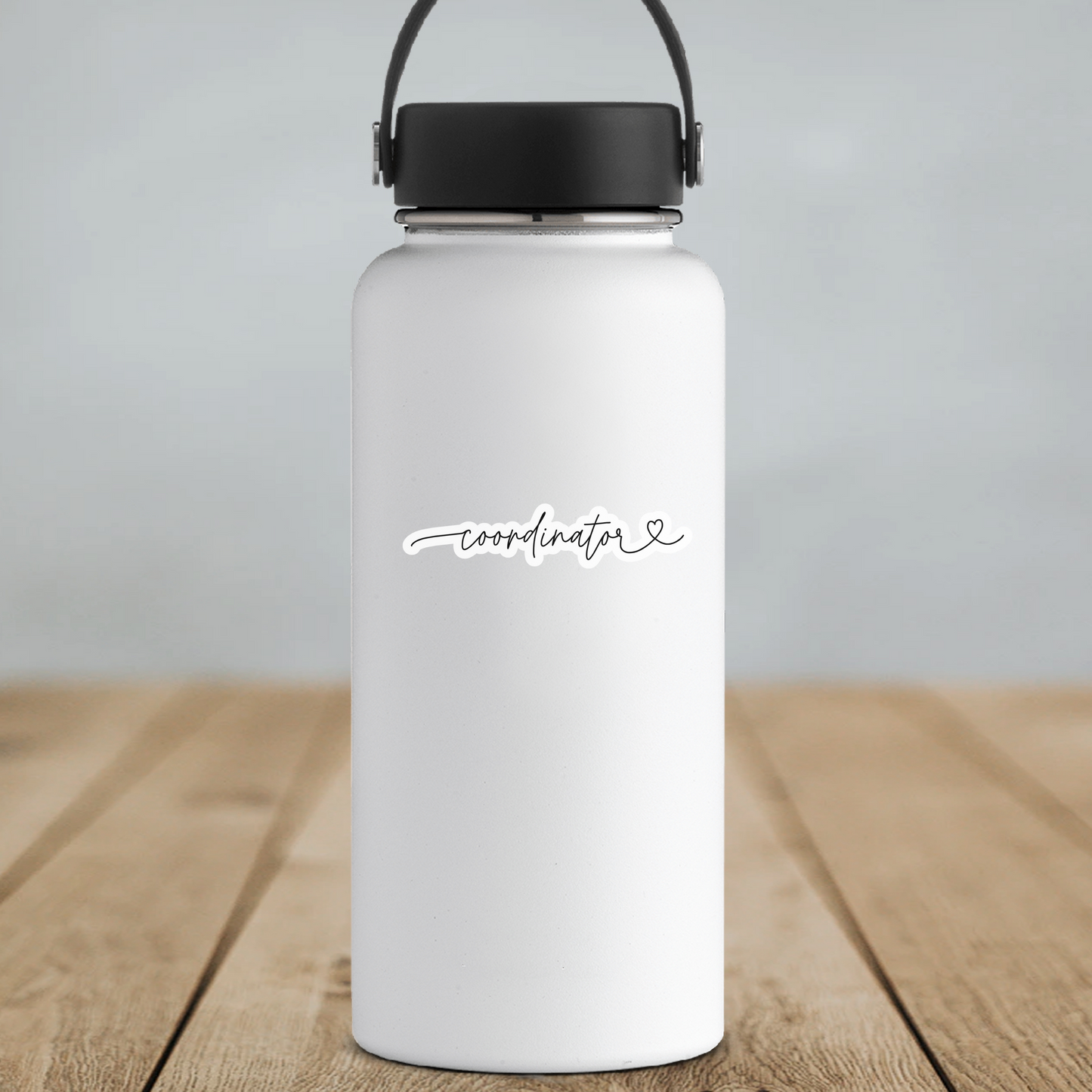Coordinator Love Script Sticker