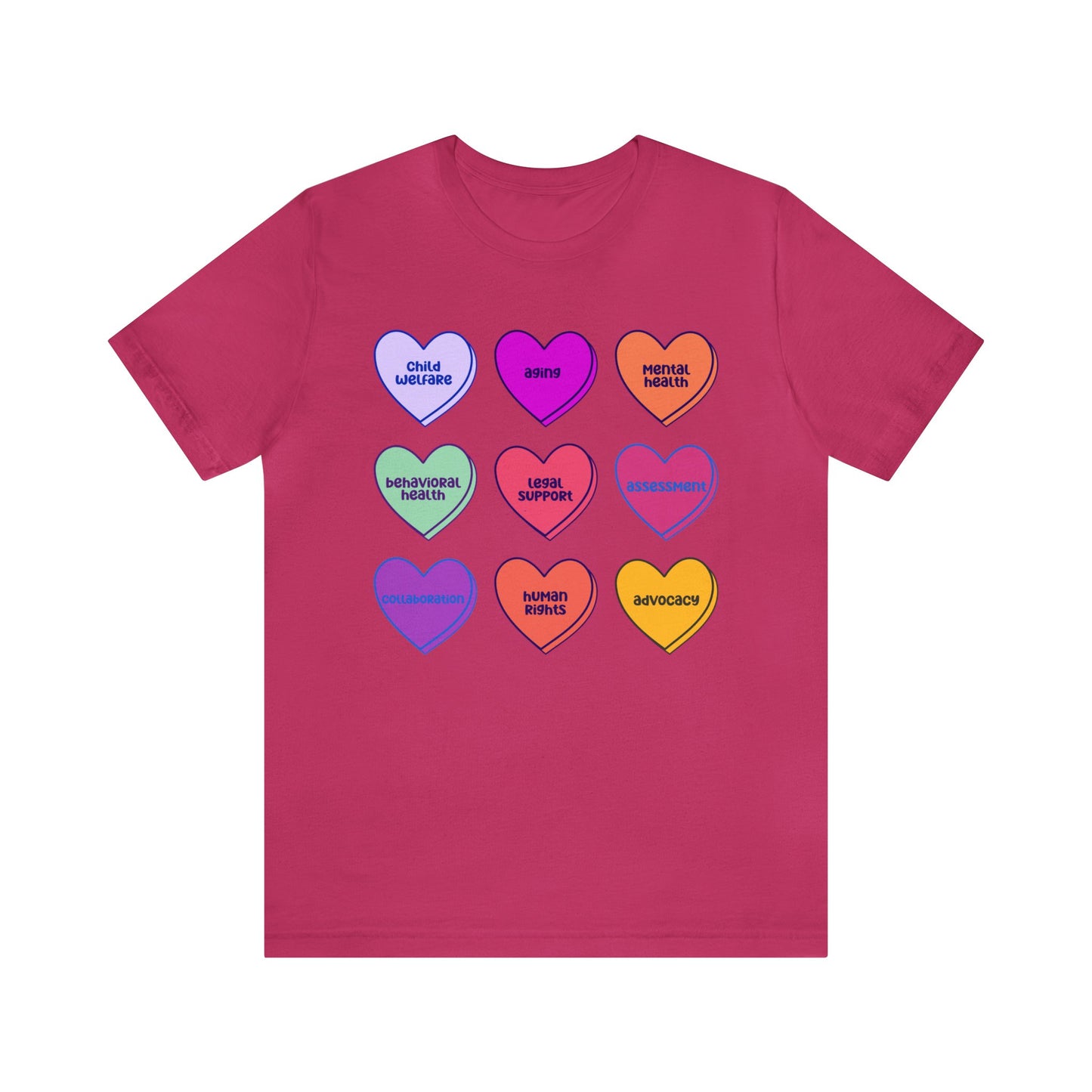 Social Worker Scope of Practice Tee - Valentine Edition