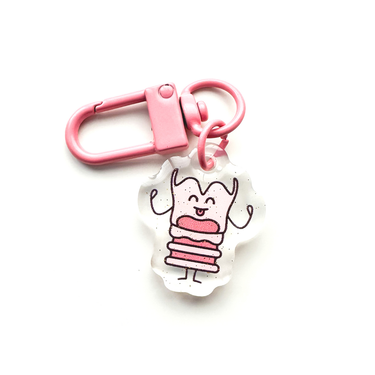 Larynx Badge Charm