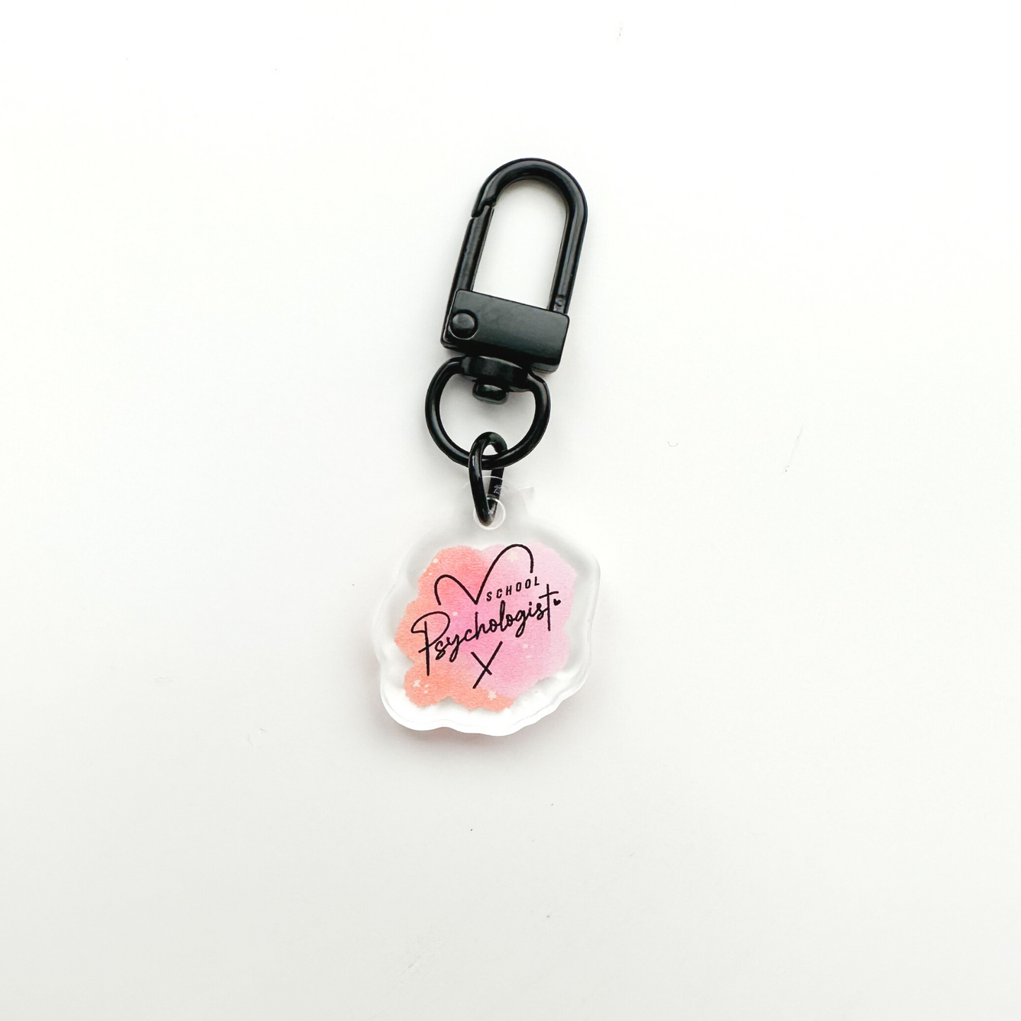 School Psychologist Badge Charm