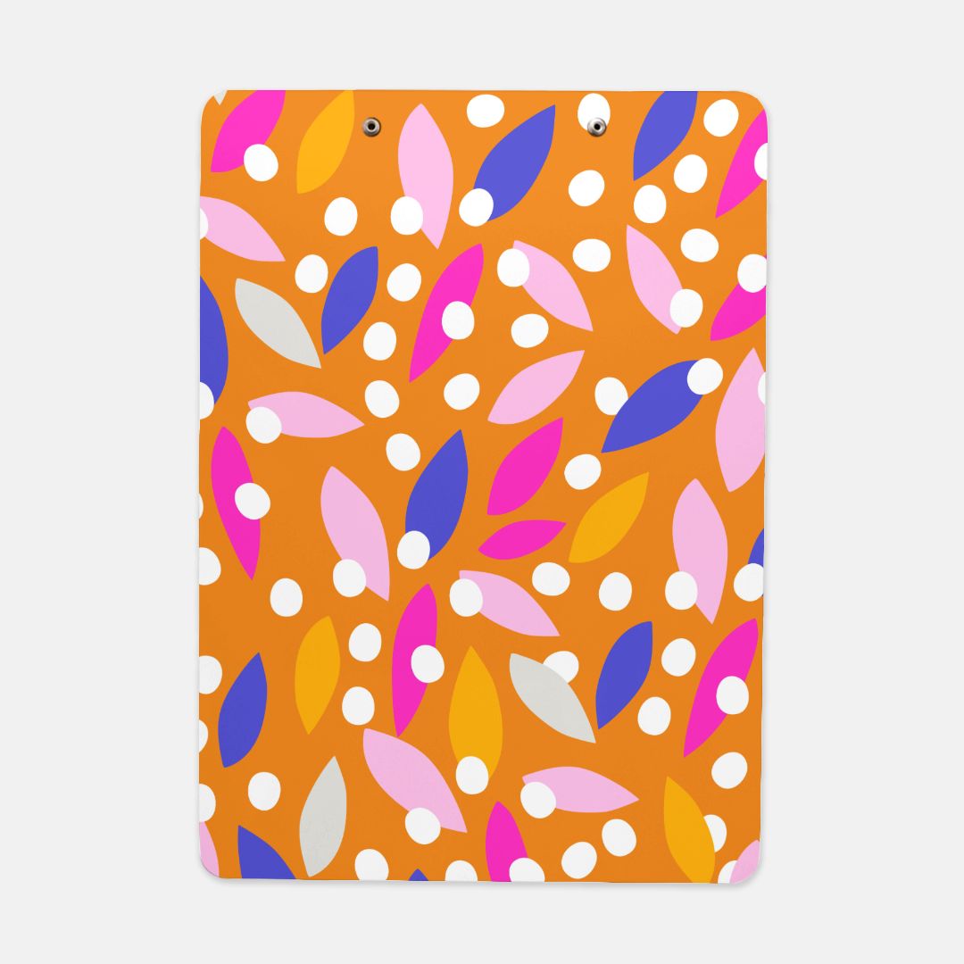 Abstract Floral Clipboard