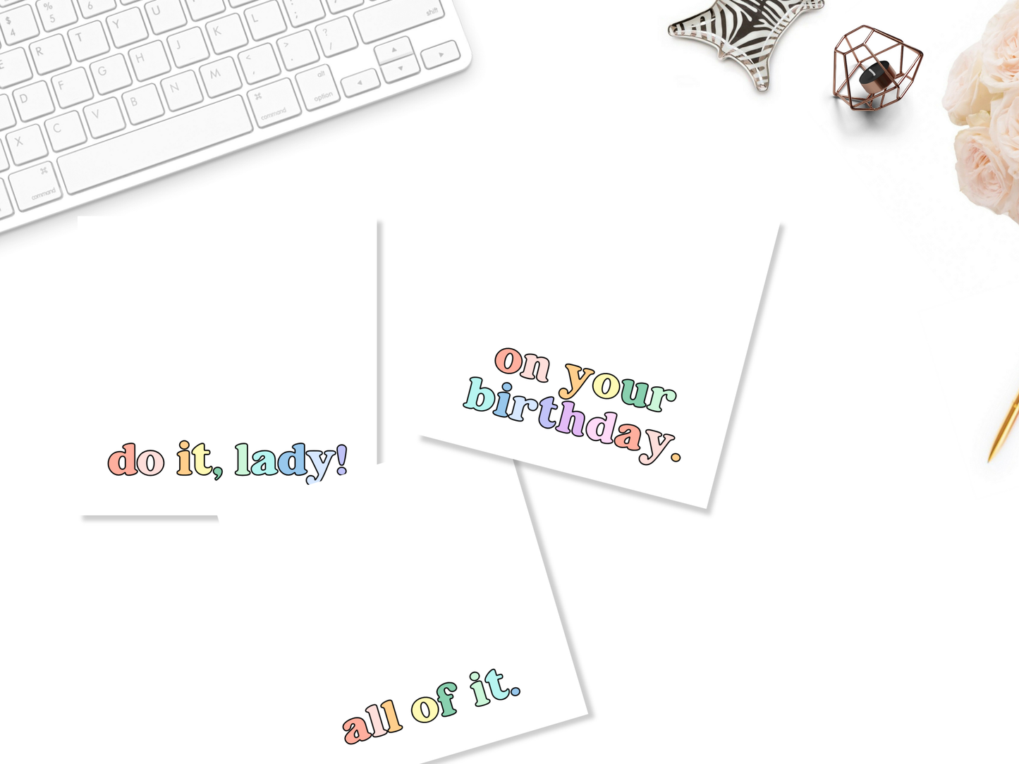 Do It Lady Sticky Notes