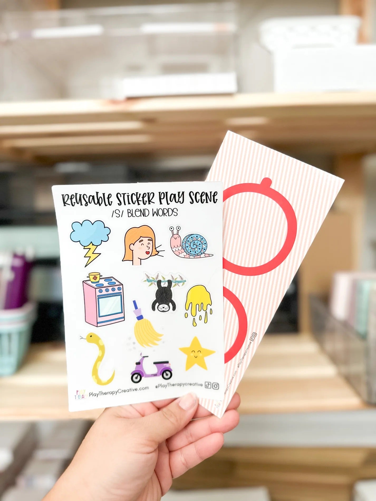 Reusable Sticker Play Scenes
