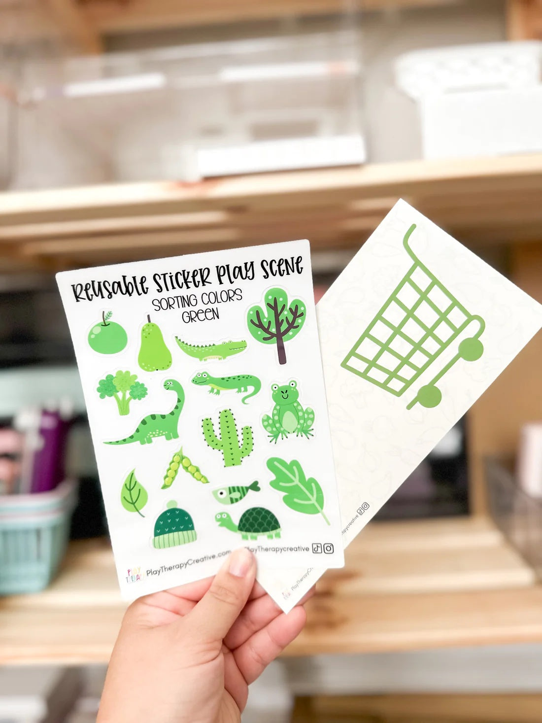 Reusable Sticker Play Scenes