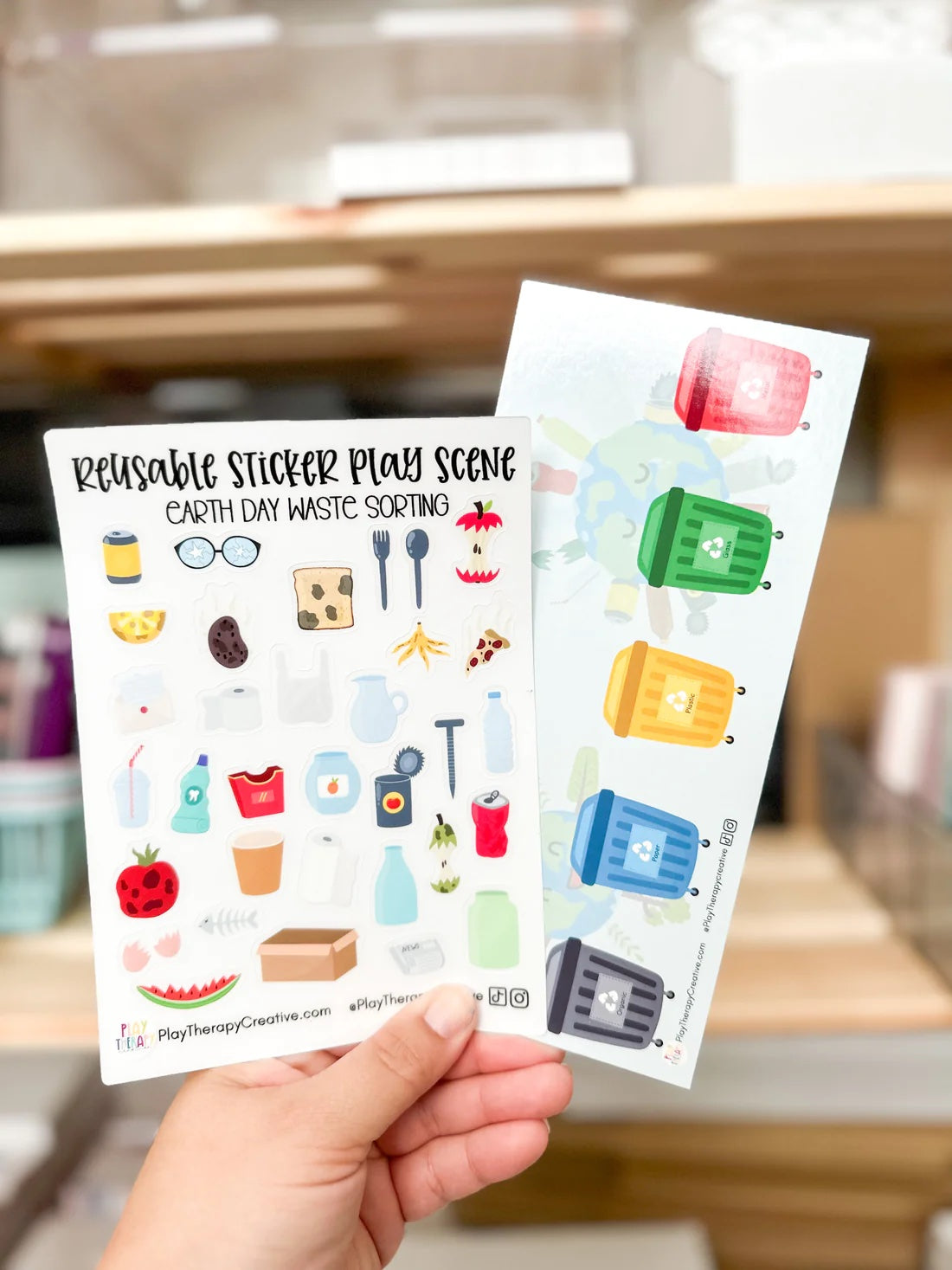 Reusable Sticker Play Scenes