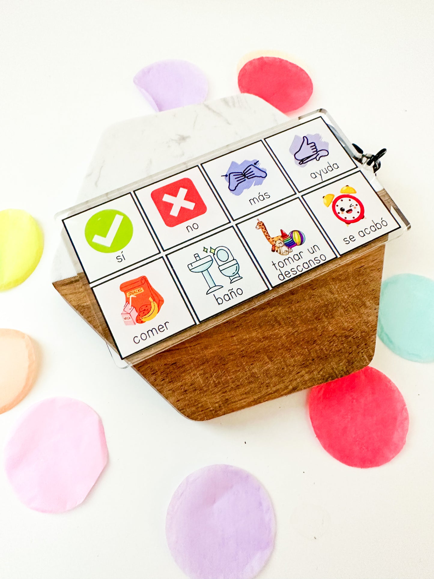 Mini AAC Board Keychain