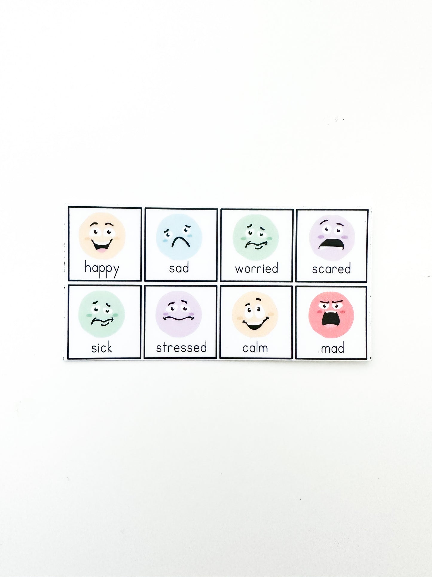 Emotions AAC Sticker