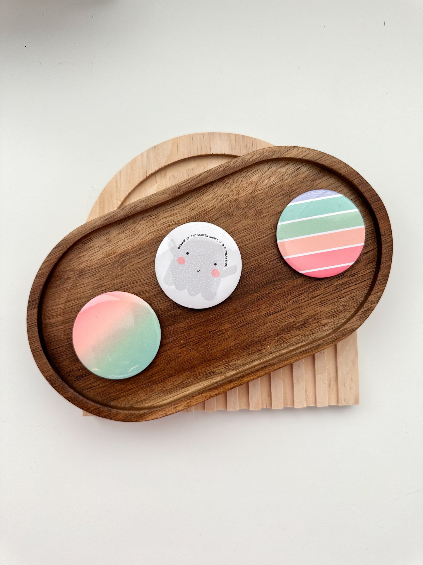 Gluten Ghost Magnet Set