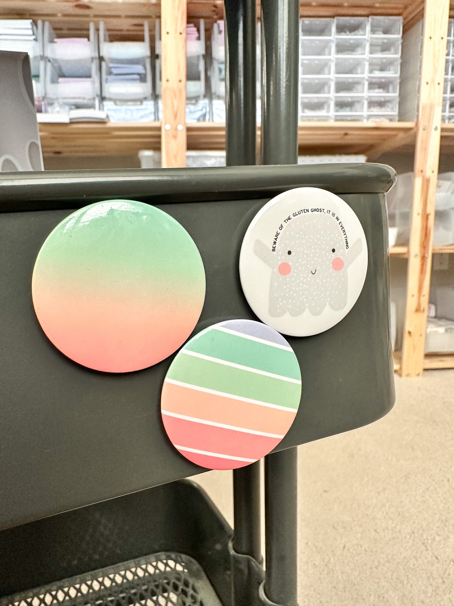 Gluten Ghost Magnet Set