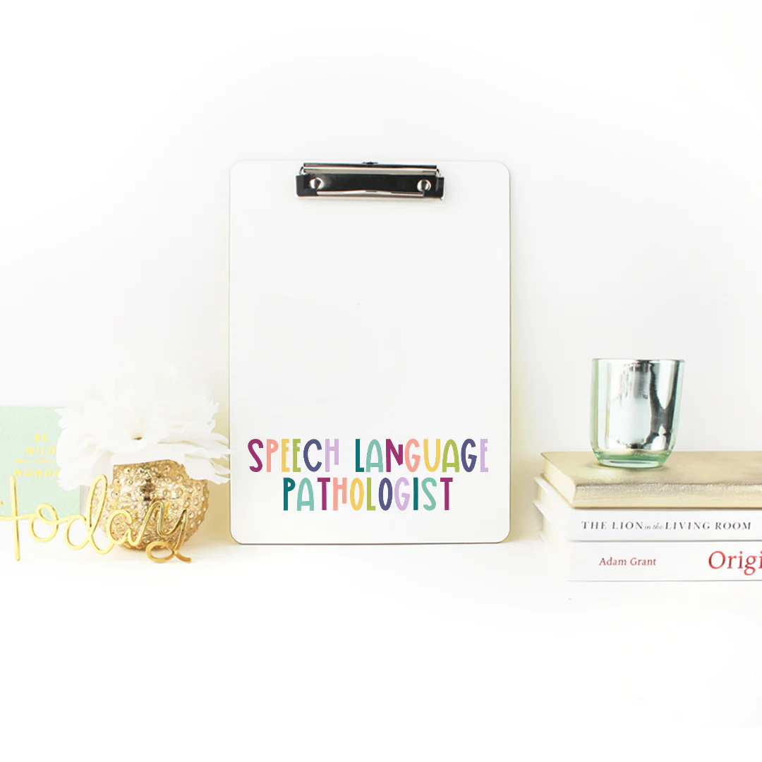 Custom Professional Title Clipboard