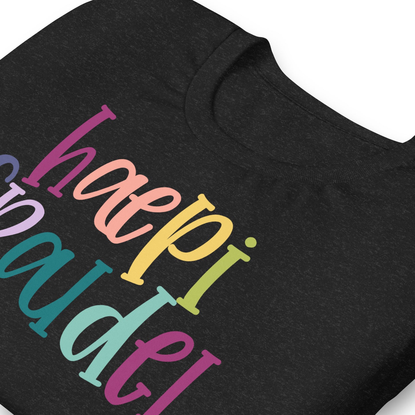 Happy Friday Muted Rainbow Tee