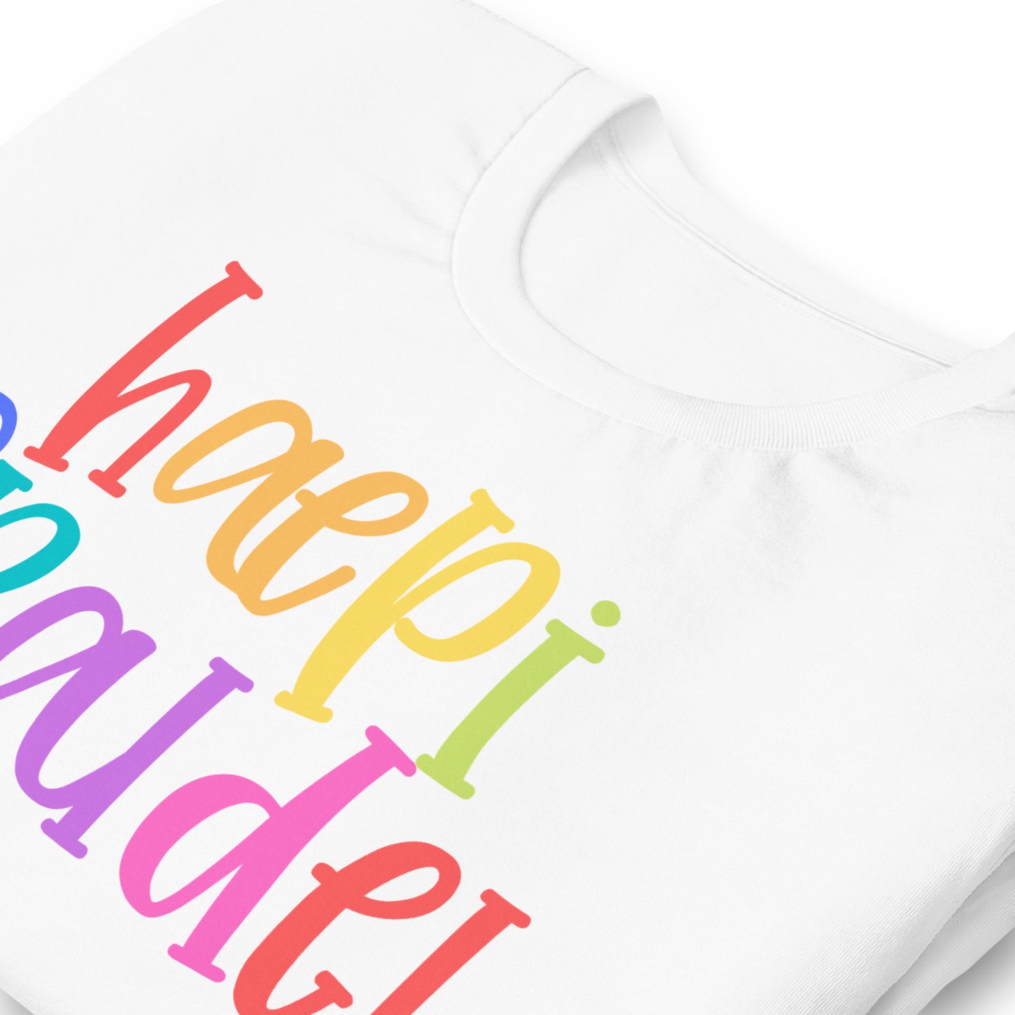 Happy Friday Bright Rainbow Tee