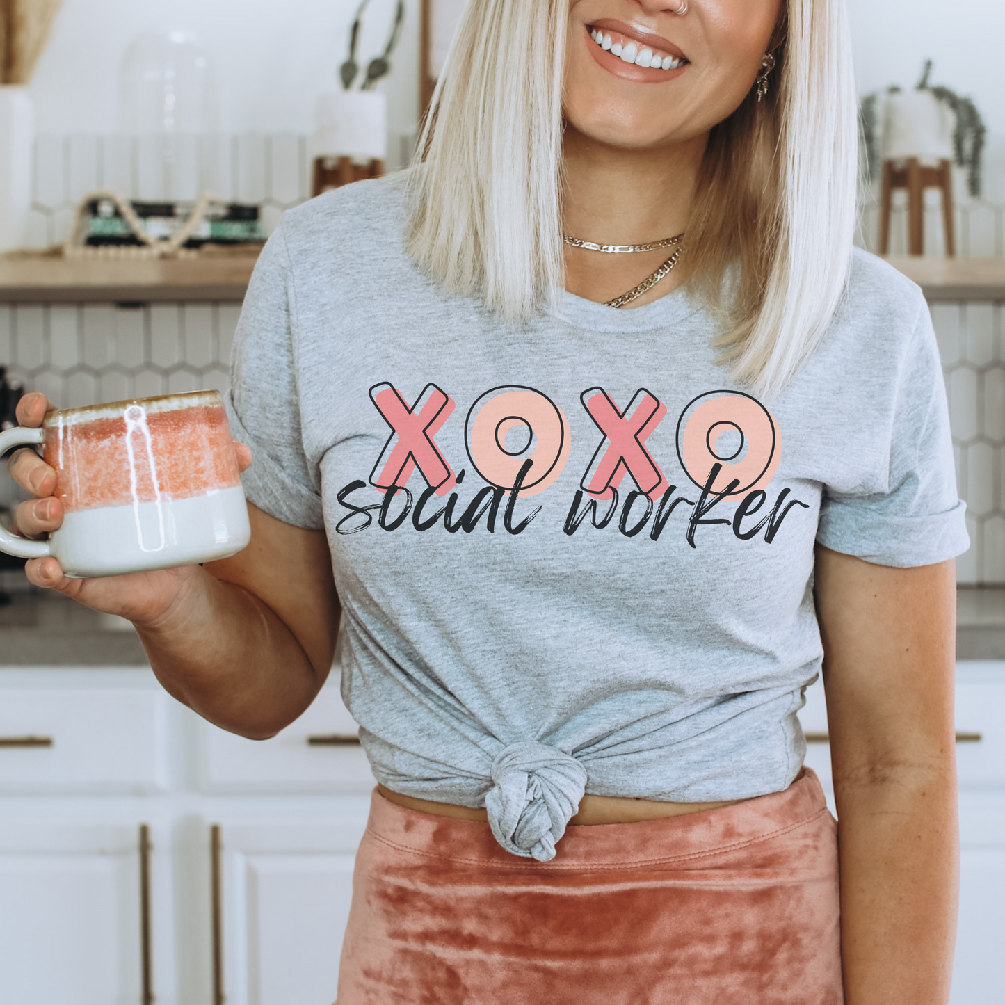 XOXO Social Worker Tee