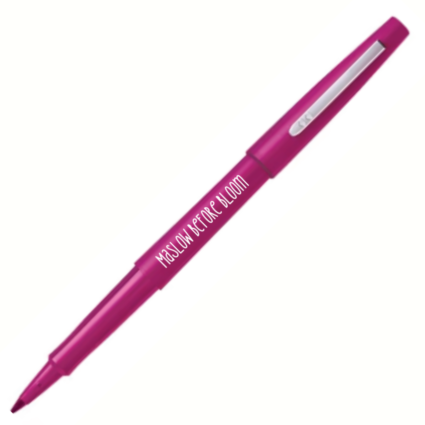 Maslow Before Bloom Flair Pen (Magenta)