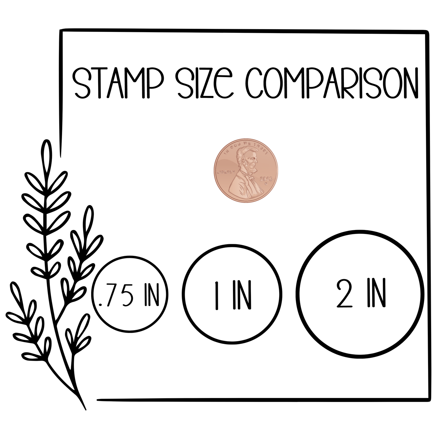 "Lettuce Taco 'bout It" Circle Self-Inking Stamp