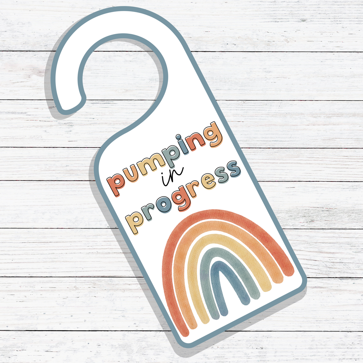 Pumping Privacy Door Sign