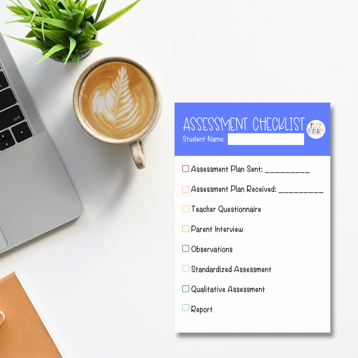 Assessment Checklist Sticky Notes (4 x 6 in)
