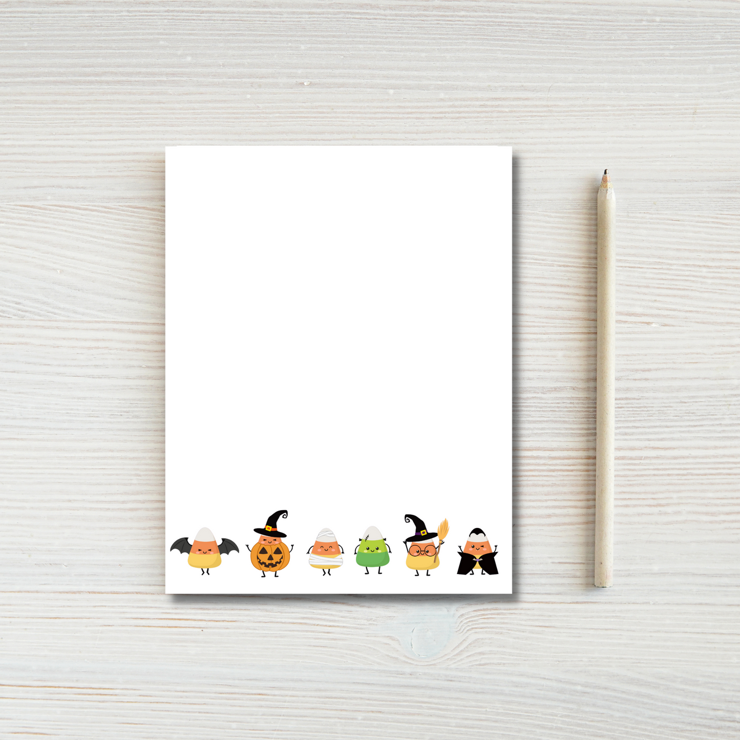 Candy Corn Friends Notepad