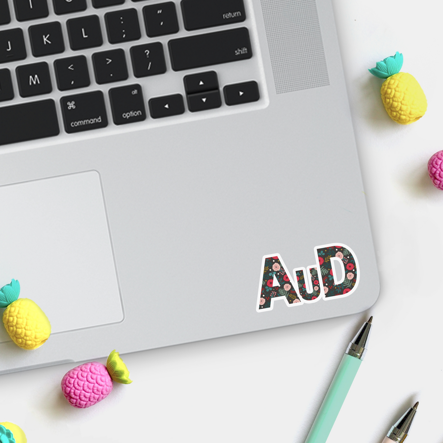 Floral Audiologist Sticker