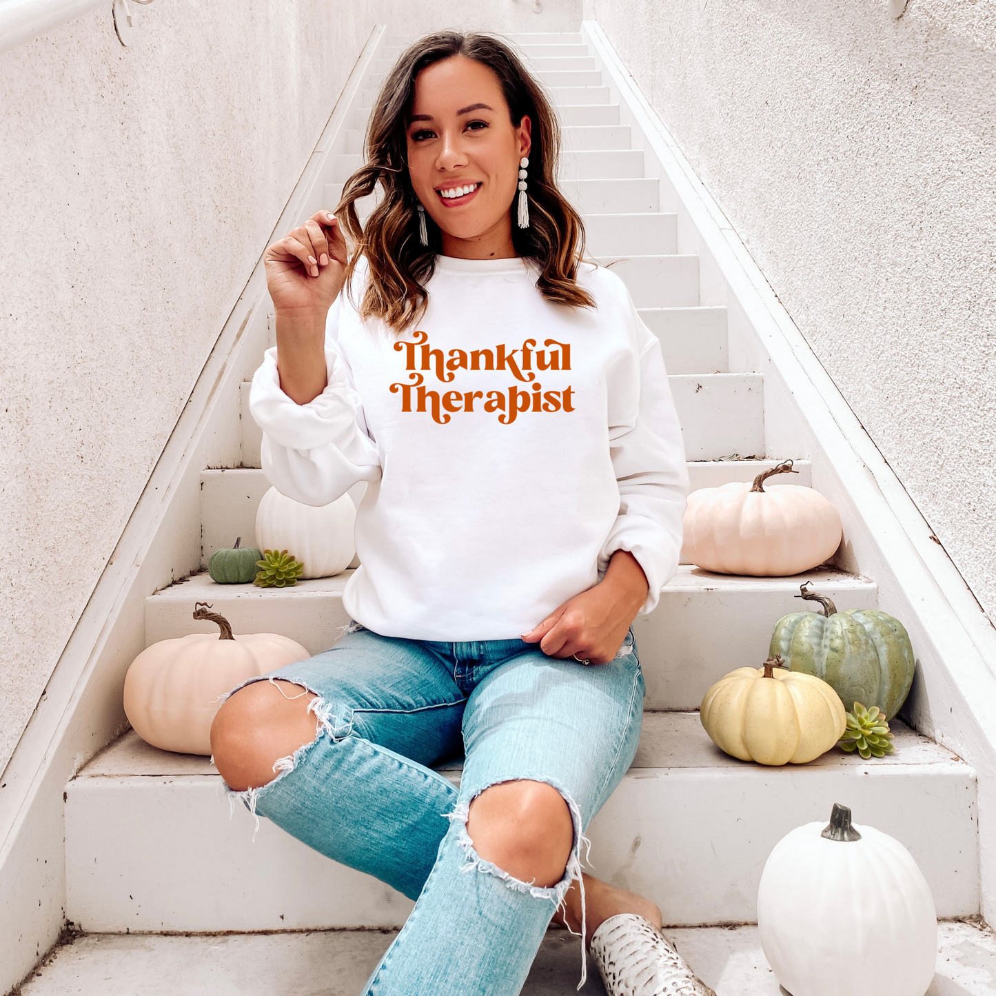 Thankful Therapist Pullover