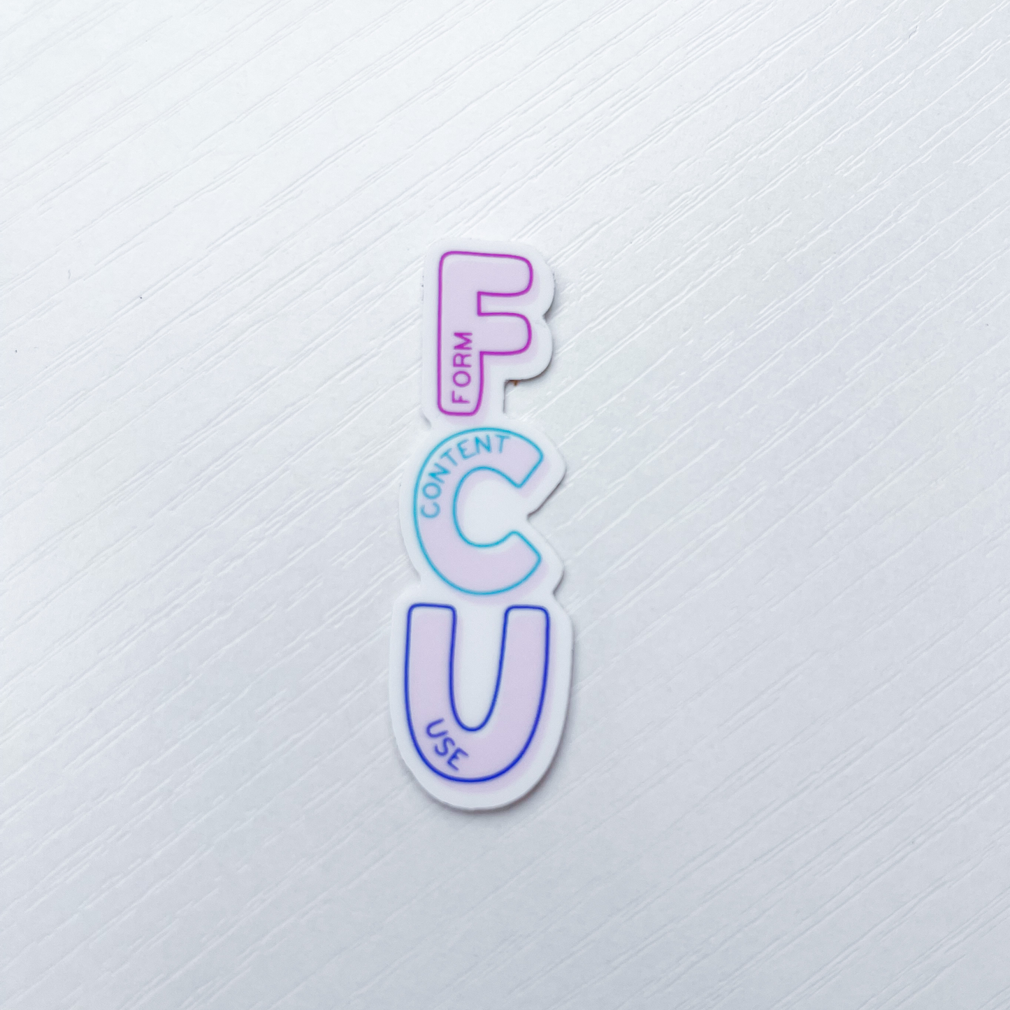 Form Content Use Sticker