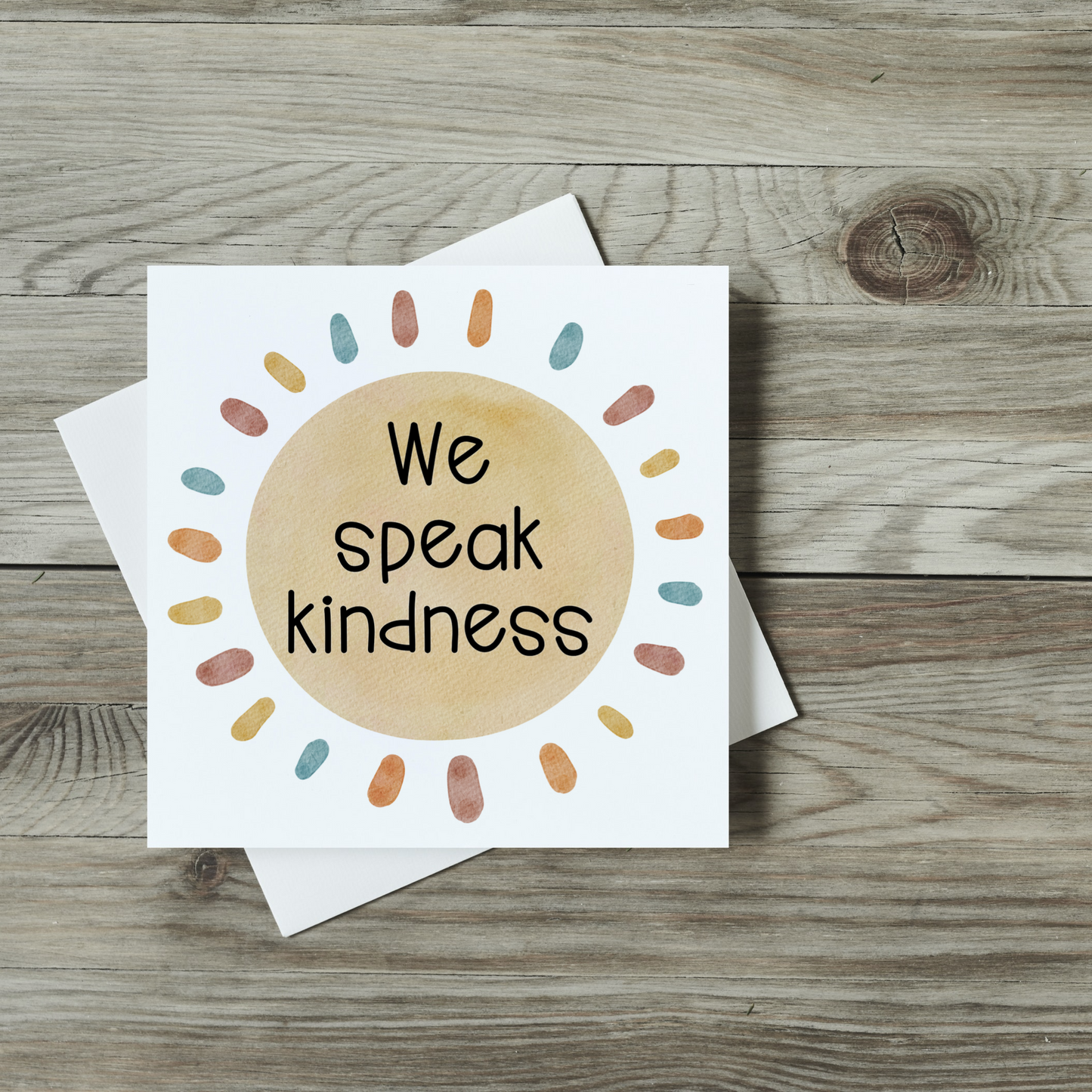Rainbow Classroom Affirmation Card Set