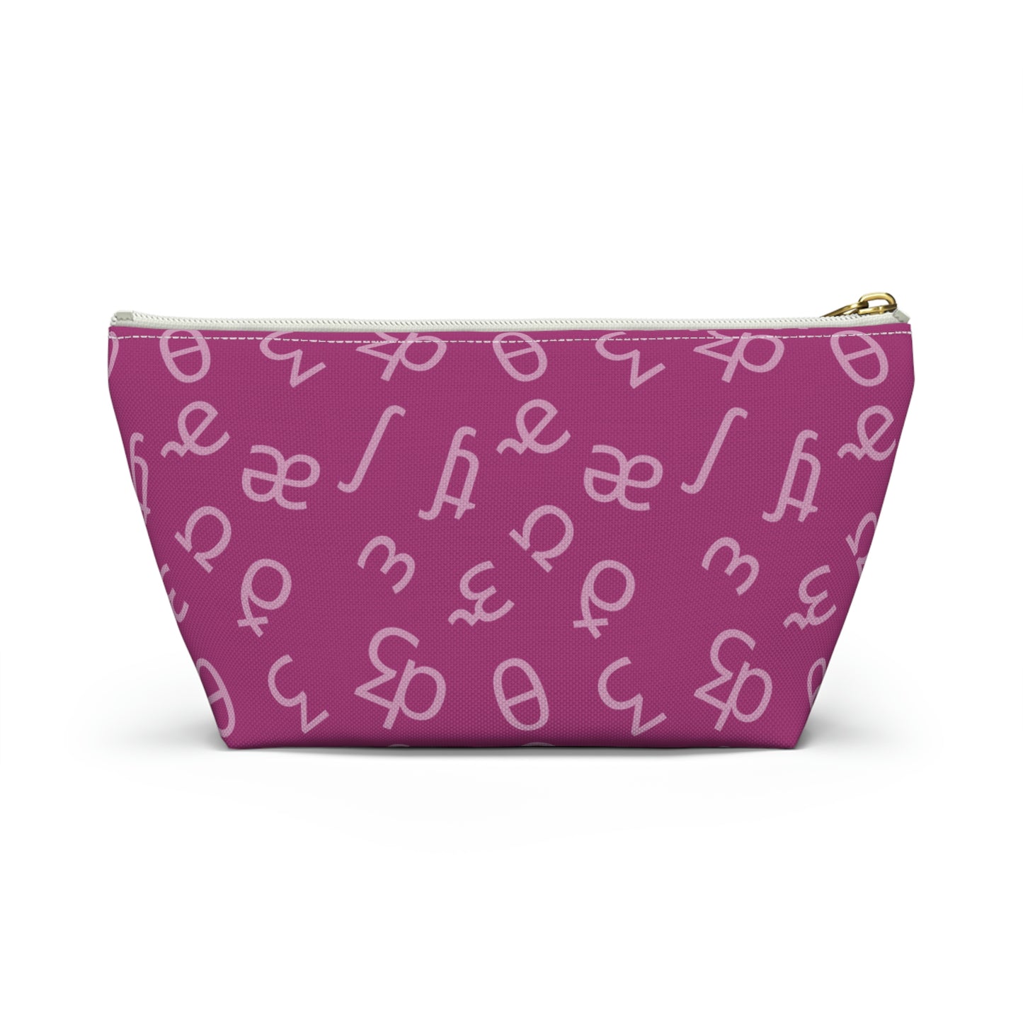 Customizable IPA Pencil Pouch w T-bottom