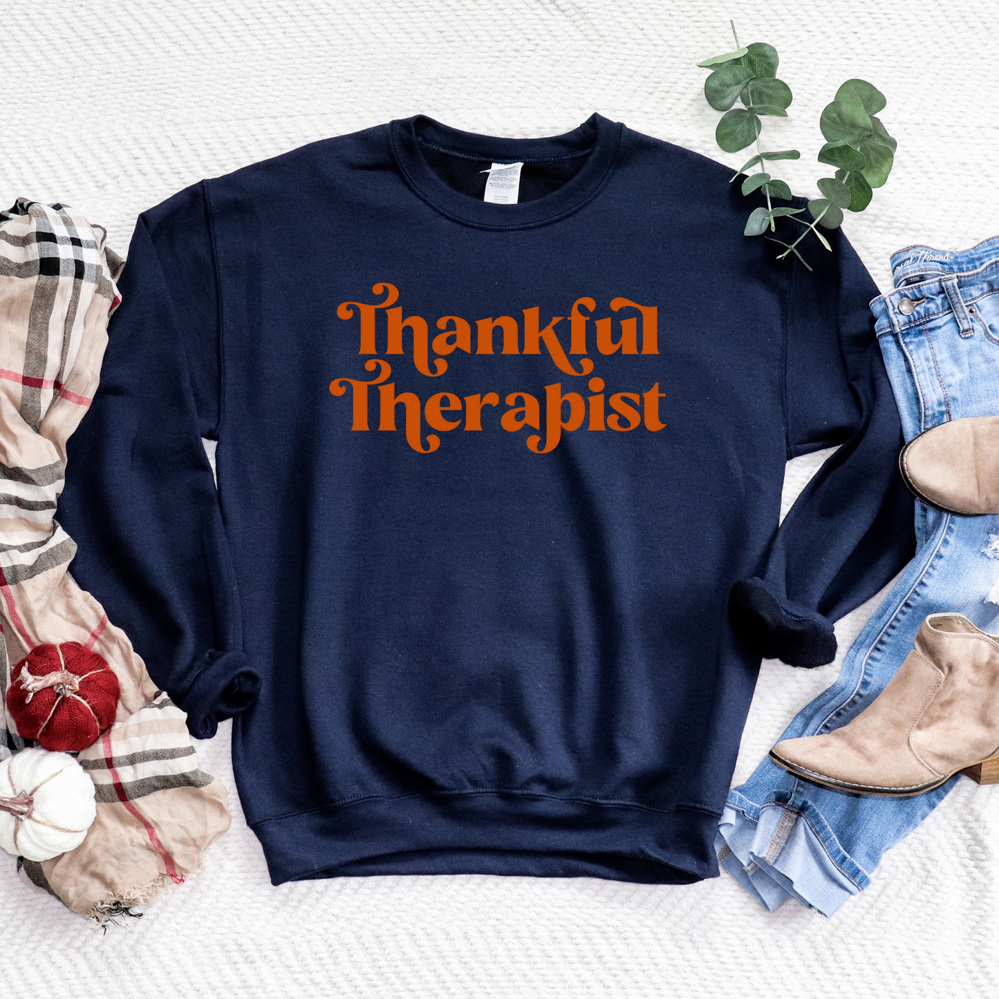 Thankful Therapist Pullover