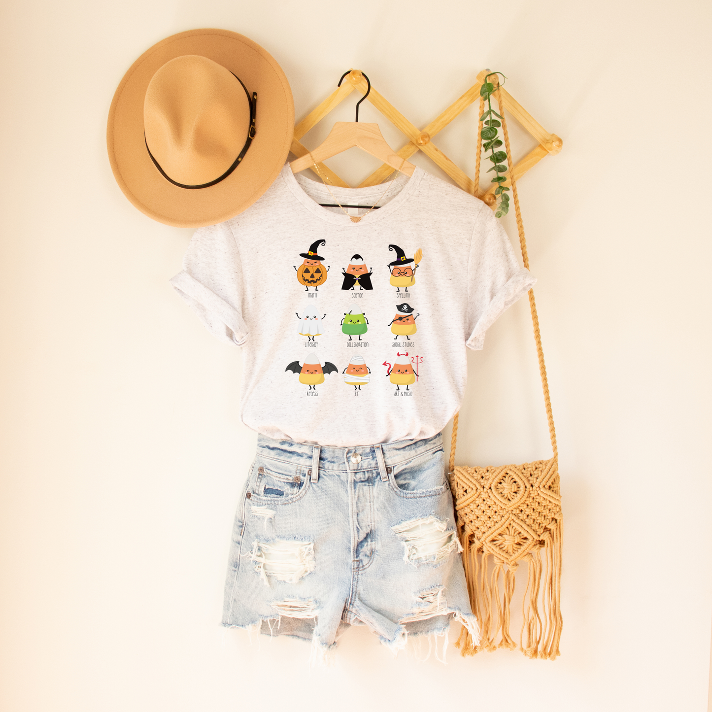 Teacher Candy Corn Scope of Practice Tee