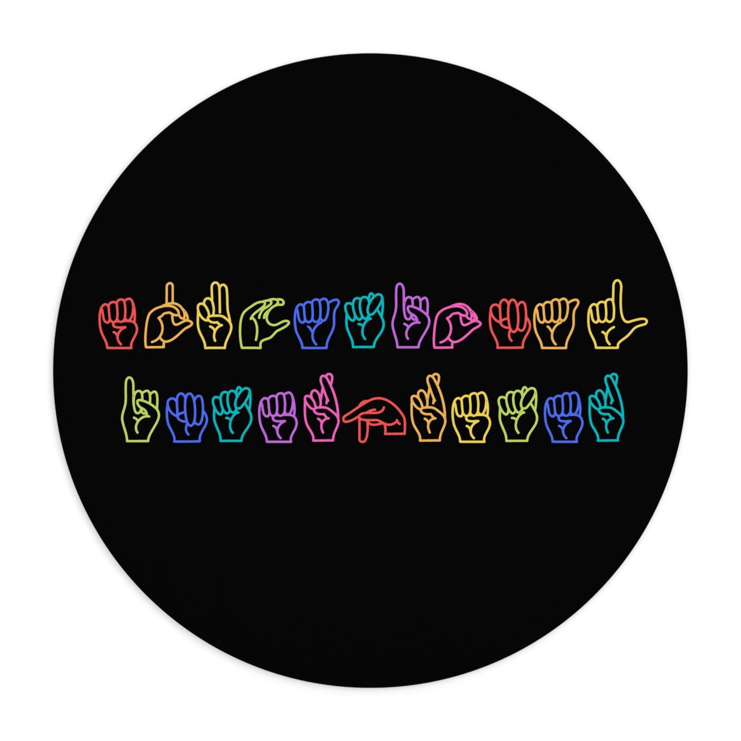 Educational Interpreter ASL Mousepad