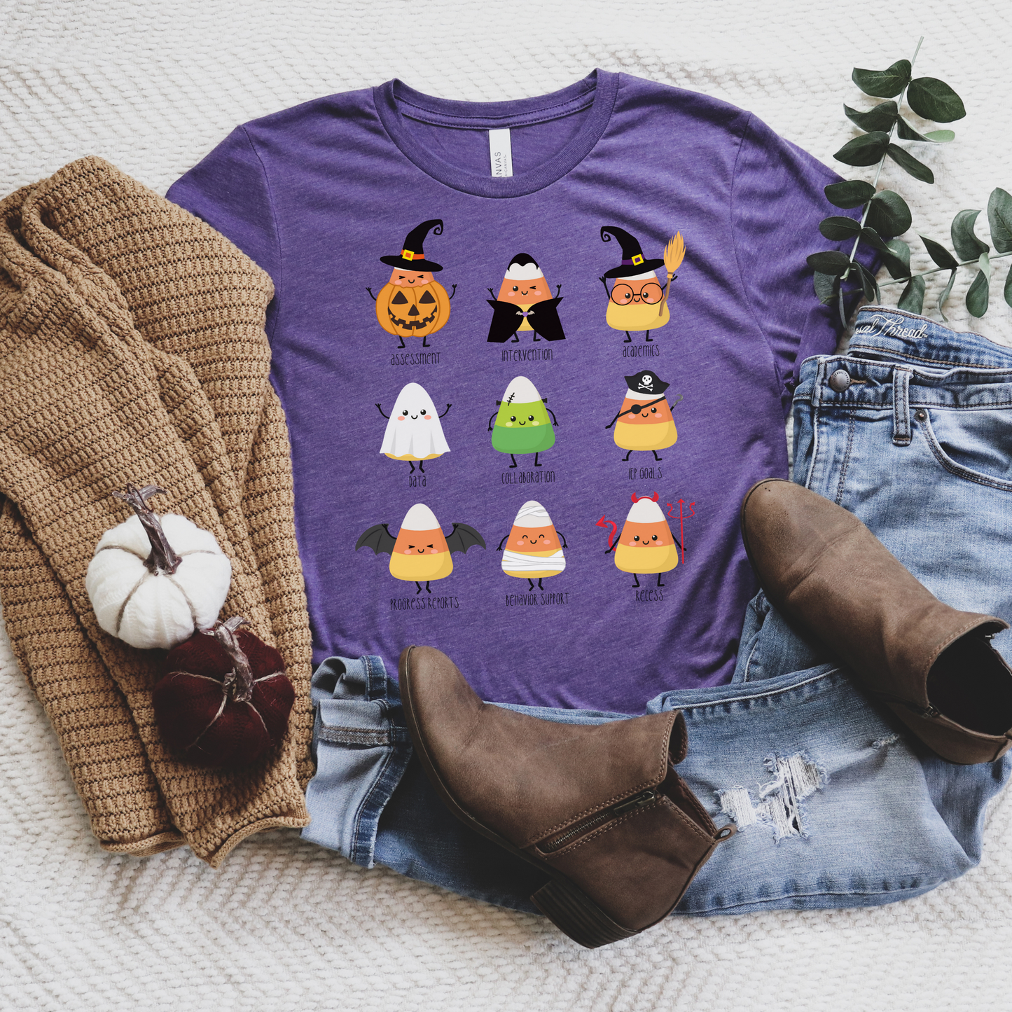SpEd Teacher Candy Corn Scope of Practice Tee