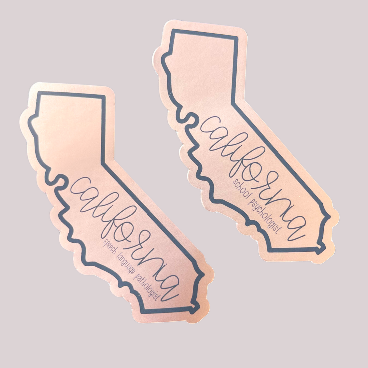 California SLP Sticker