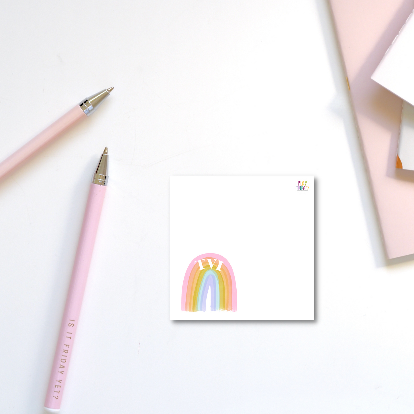 TVI Bright Rainbow Sticky Notes