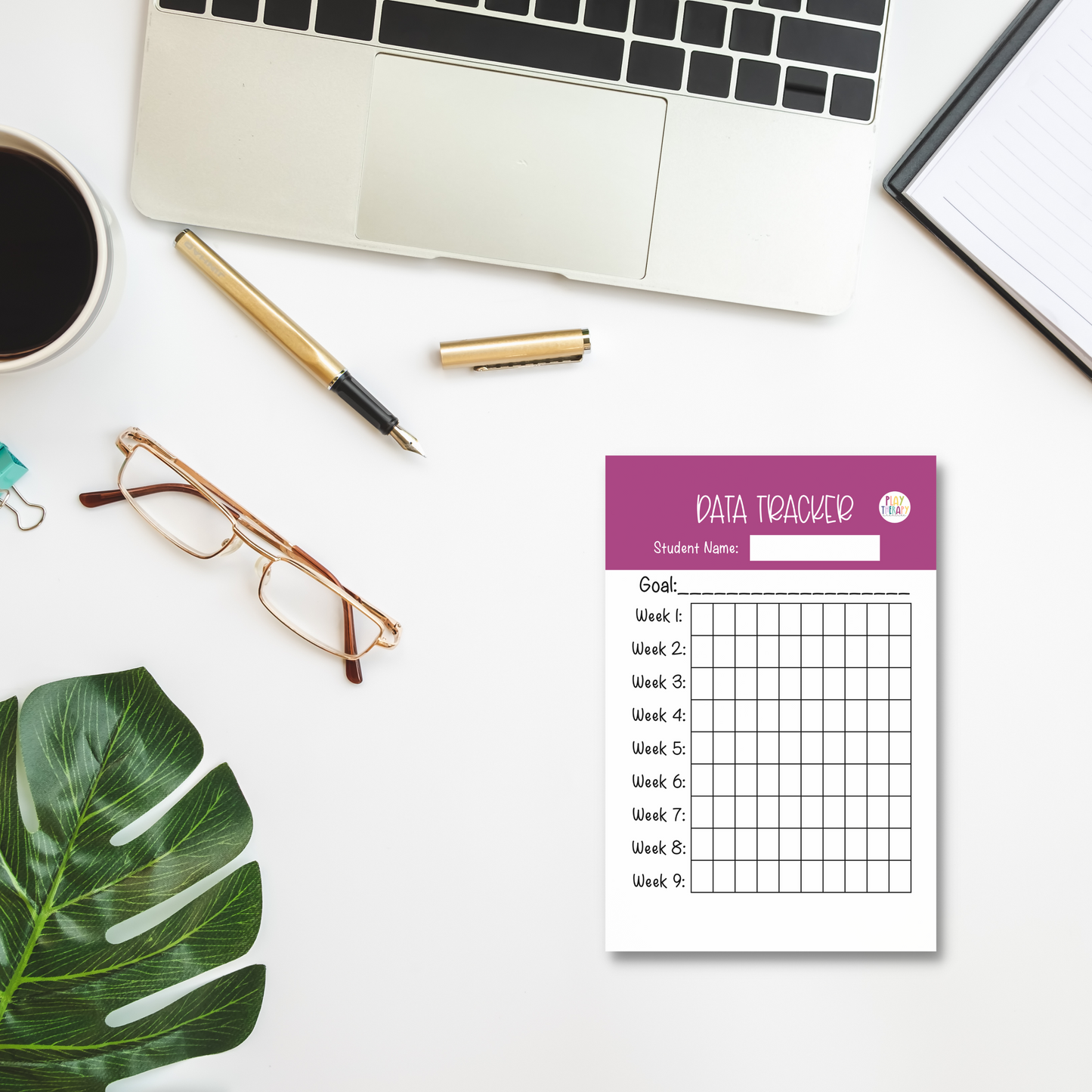 Data Tracker Sticky Notes (4 x 6 in)
